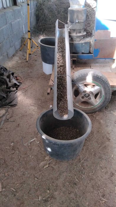 Mini linha de produção de pellets