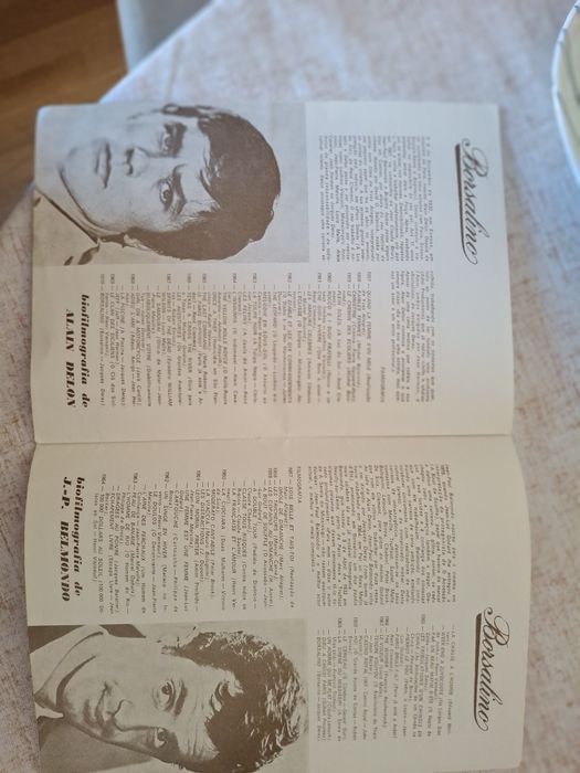 Programa cinema vintage borsalino alain delon belmondo