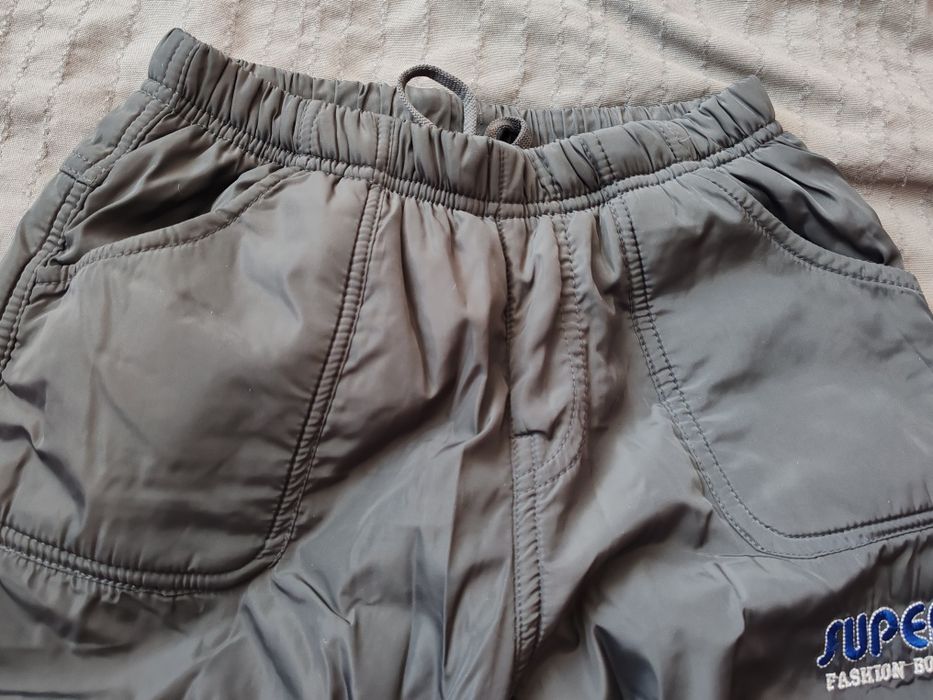 Spodnie ortalionowe 134