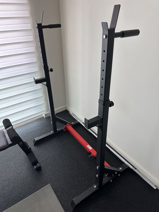 Suporte para barra de pesos