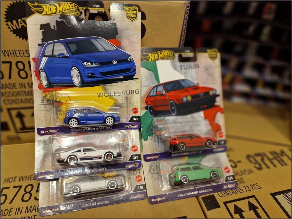 Hot Wheels Premium - Car Culture - cały zestaw