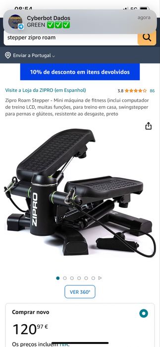 Aparelho de ginastica