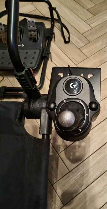 Fotel wyścigowy + kierownica Logtech PS3/4/5 i PC, stan idealny