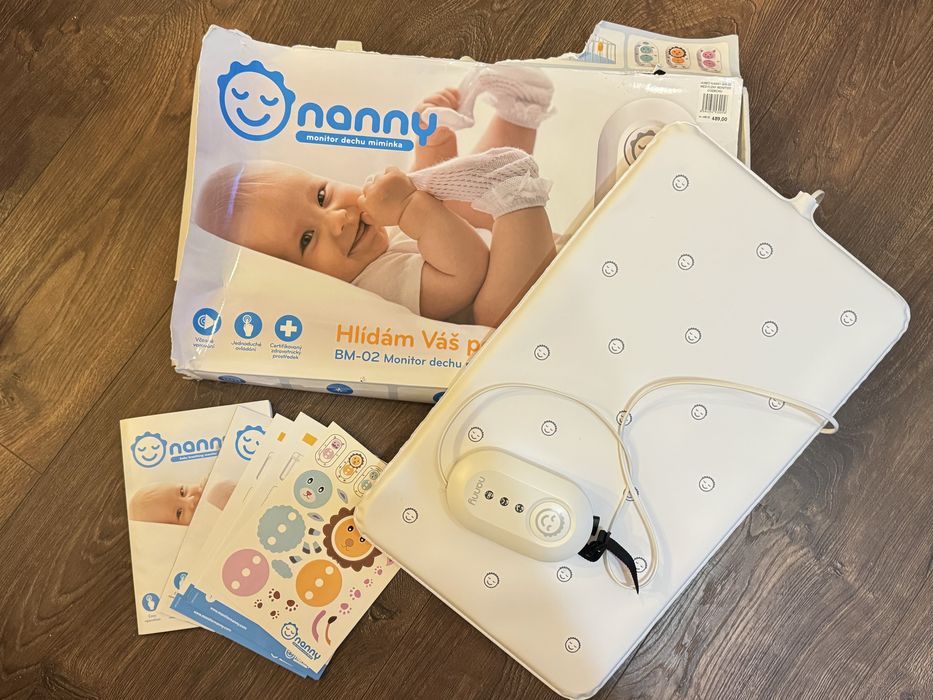 Monitor oddechu dla niemowląt Nanny BM-02