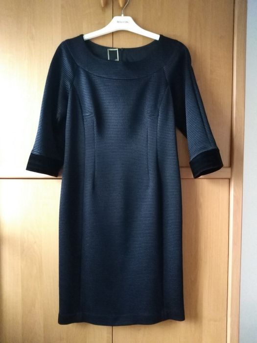 Elegancka czarna sukienka  roz. 38