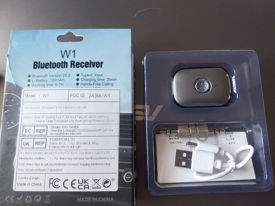 Bluetooth Receptor Casa Carro