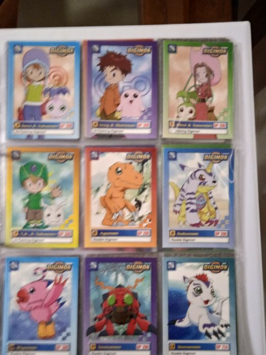 Cartas Digimon Colecionáveis