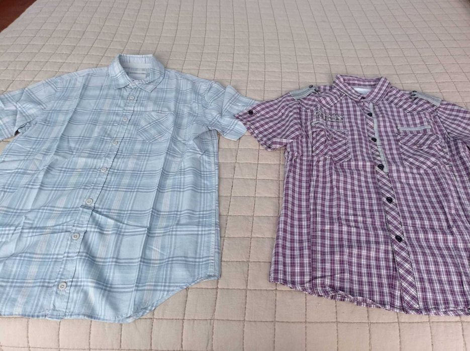 Camisas manga curta/comprida