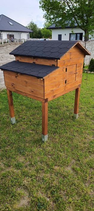 Kurnik drewniany ocieplany. Polecam!