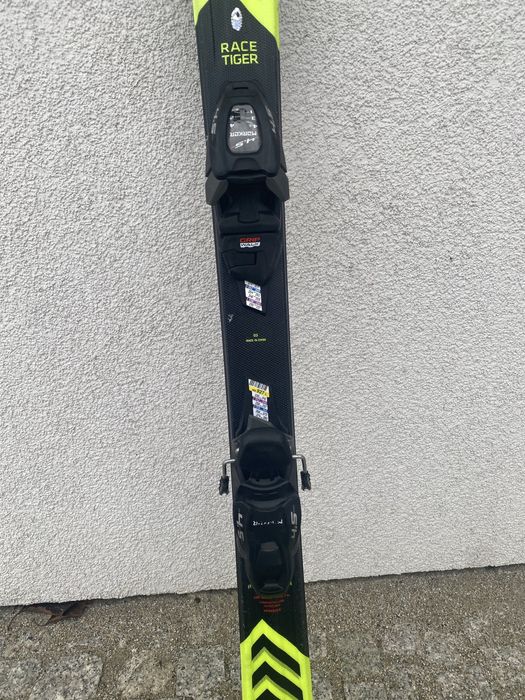 Völkl Racetiger JR 120 cm – narty juniorskie, bardzo dobry stan