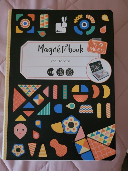 Janod Magneti'book puzzle magnetyczne