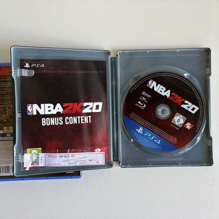 NBA 2K20 Legend Edition PS4 Steelbook