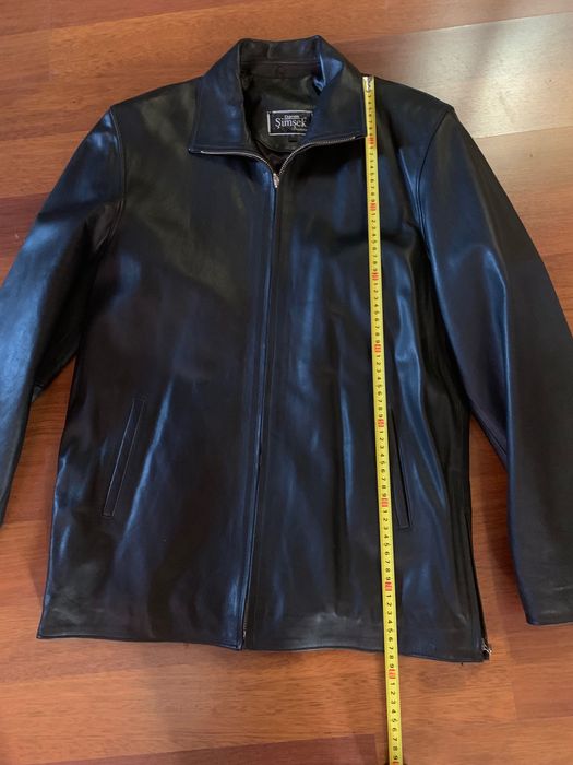 Пиджак кожаный (куртка ) мужской