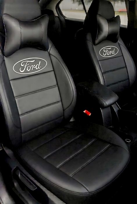 Чохли на сидіння авто модельні. Авточохли Форд Ford Фьюжн (Fusion) Фокус (Focus) Фіеста (Fiesta) Ескейп (Escape) Еко Спорт (EoSport) Куга (Kuga) і тд