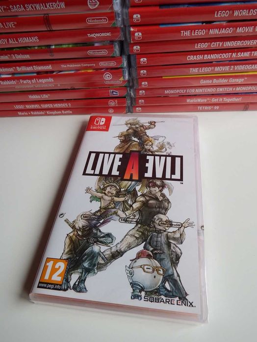 GRY PUDEŁKOWE na konsolę NINTENDO Switch dla dzieci i nie tylko