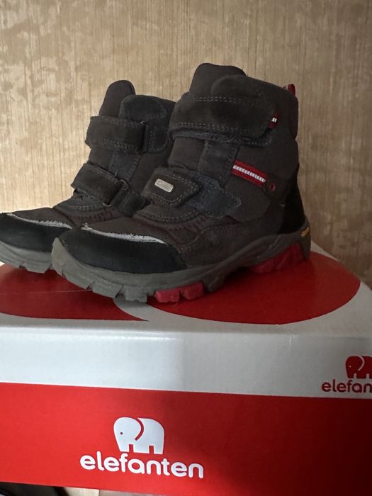 Elefanten зимові мембранні термосапоги з підошвою vibram размер 29