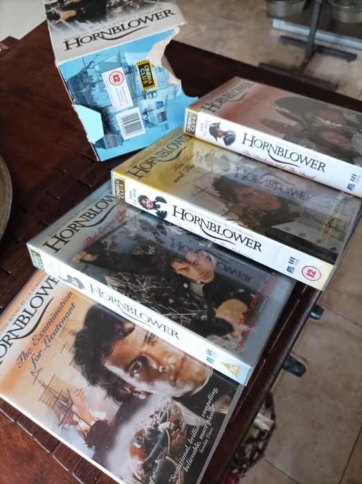 Hornblower oryginalna seria kaset VHS film na pods książki Forestera