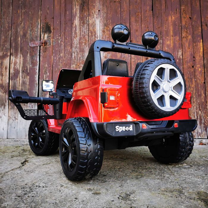 JEEP WRANGLER Terenowy 4x4 Auto AKUMULATOR Elektryczny Rubicon DZIECI