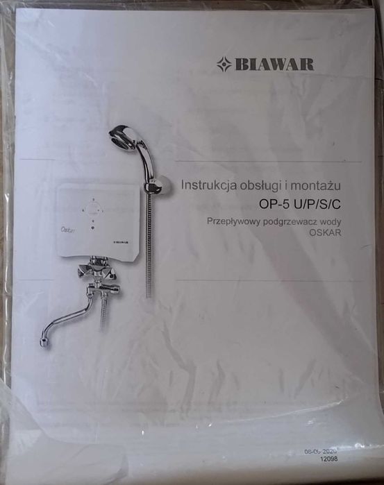 Przepływowy podgrzewacz wody