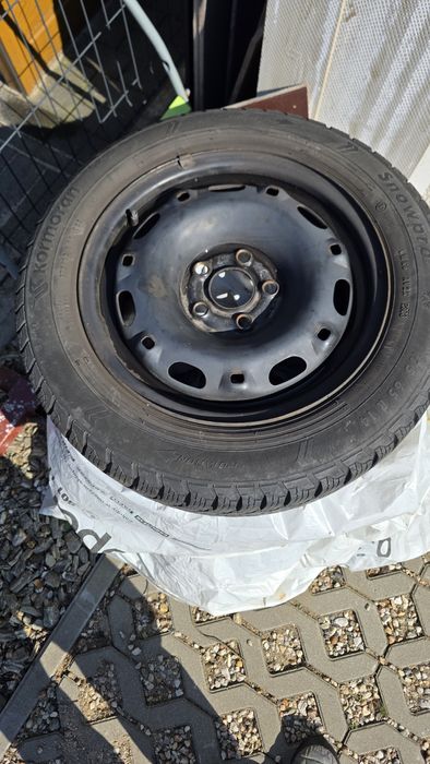 4 koła zimowe Skoda golf r14