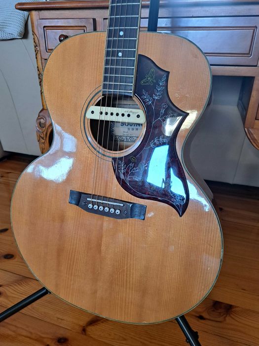 Japońska gitara  elektroakustyczna Sojing