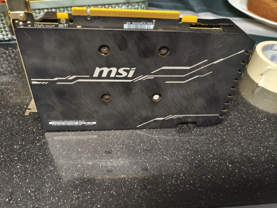 Vendo MSI GTX 1660 ventus 6g oc