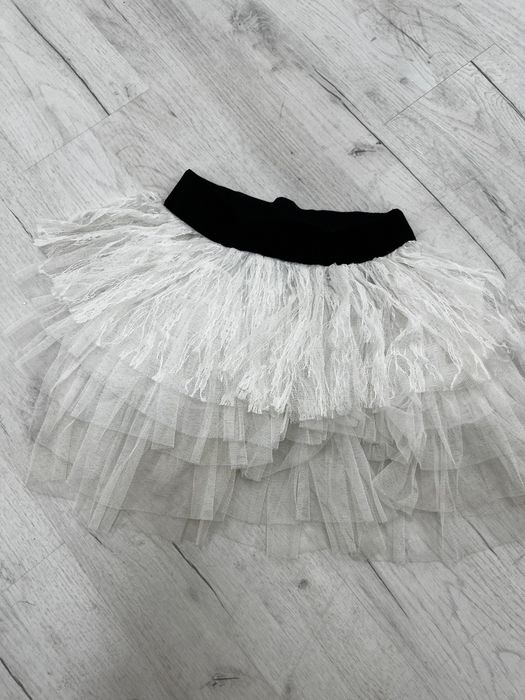 Юбка гіпюр, фатін біла