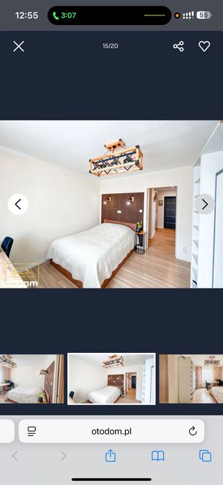 Sprzedam łóżko dwuosobowe z materacem.