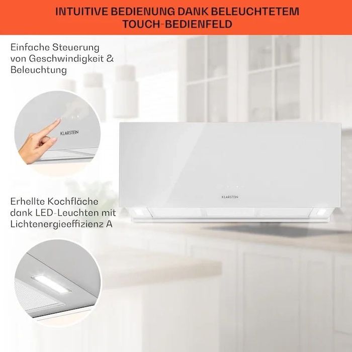 Острівна кухонна витяжка Kronleuchter XL 90см Німеччина