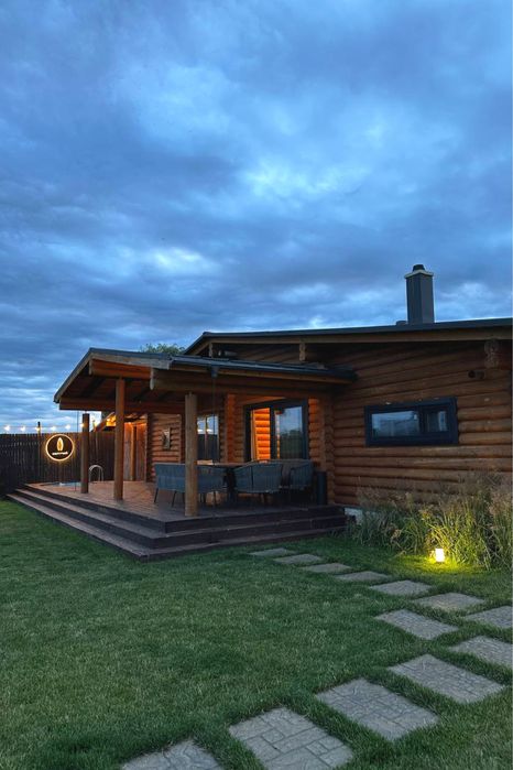 Аренда дома посуточно, БАНЯ на дровах + купель Харьков!