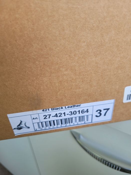 Зимові шкіряні черевики, ботінки 37 розмір