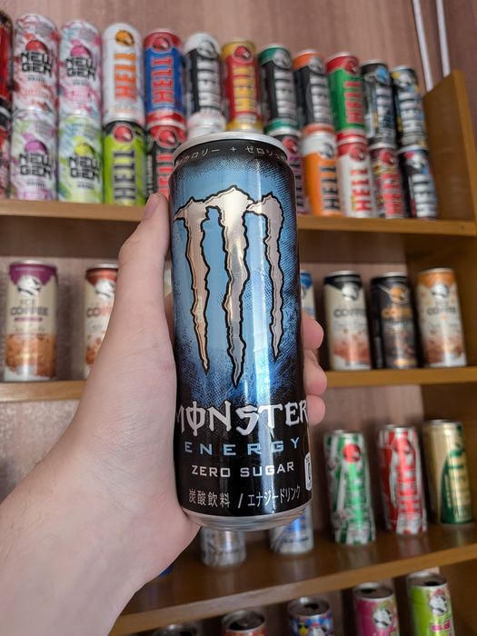 Monster energy Zero Sugar Japan/Японія