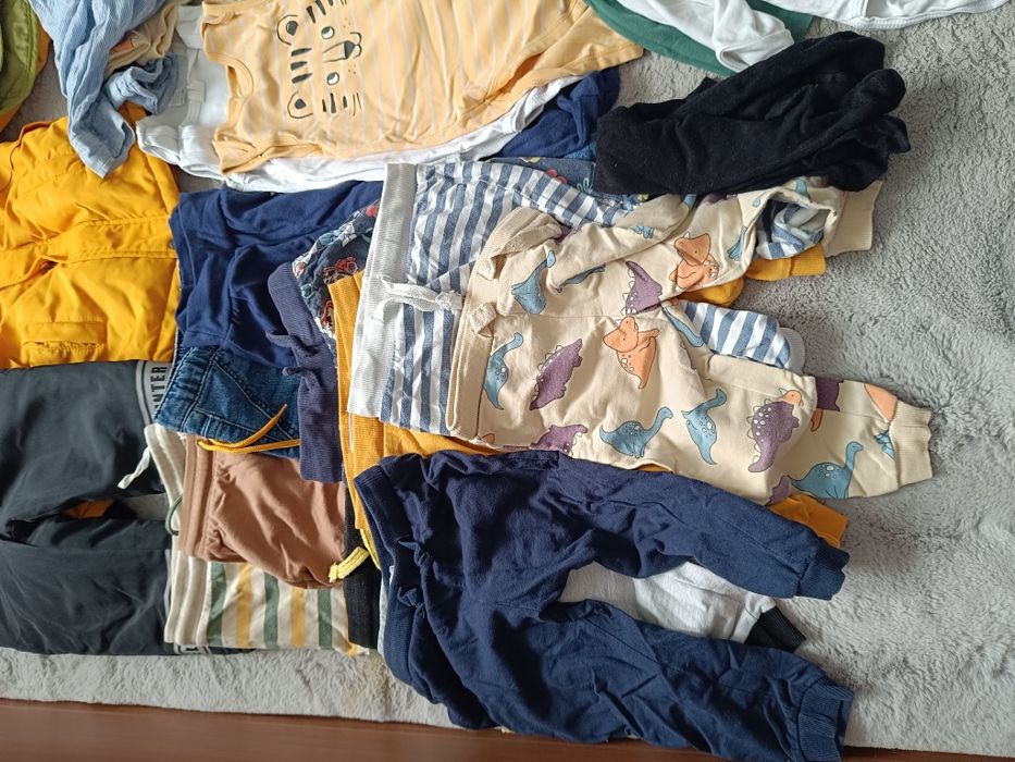 Paka ubrań dla chłopca rozmiar 86