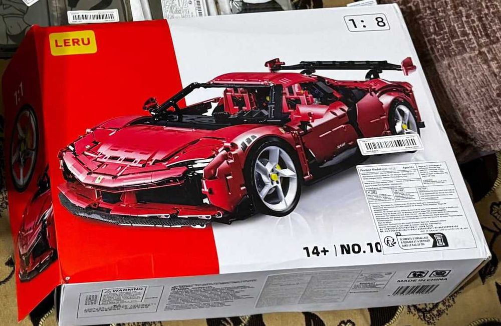 Конструктор Ferrari SF90 (Leru 10723) в коробці, 4260 деталей