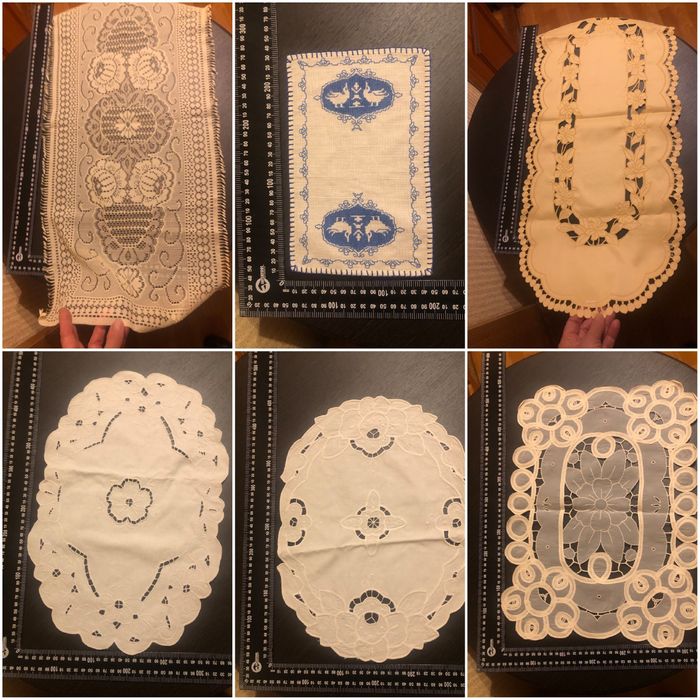 Подарок - салфетки, скатерти, подушки диванные.