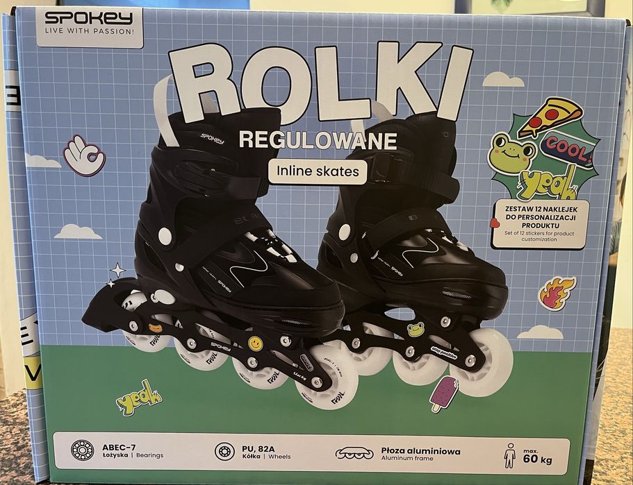 Rolki regulowane  34-37