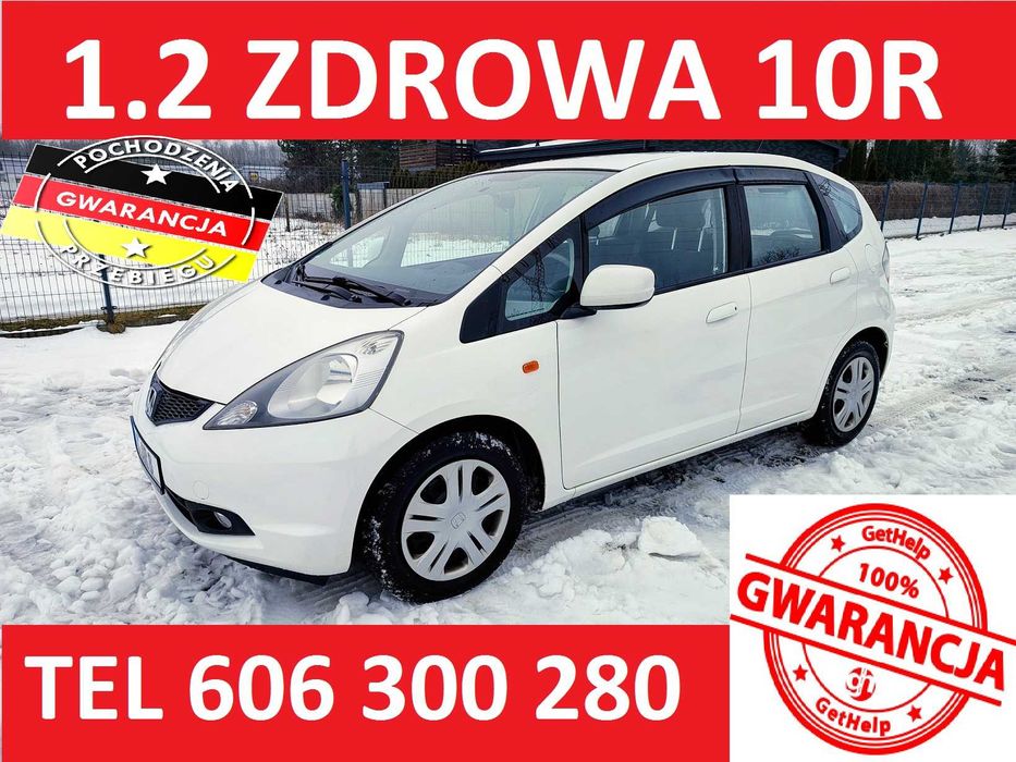 Honda Jazz 1.2 10R KLIMA MOŻLIWA REJESTRACJA z Niemiec, opłacony