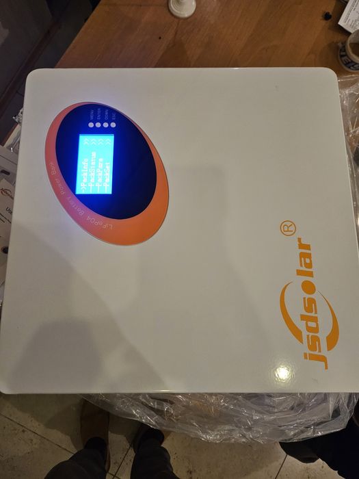 Акумулятор JsdSolar Новий LiFePo4 акумулятор 24V 100Ah BMS з Блютузом