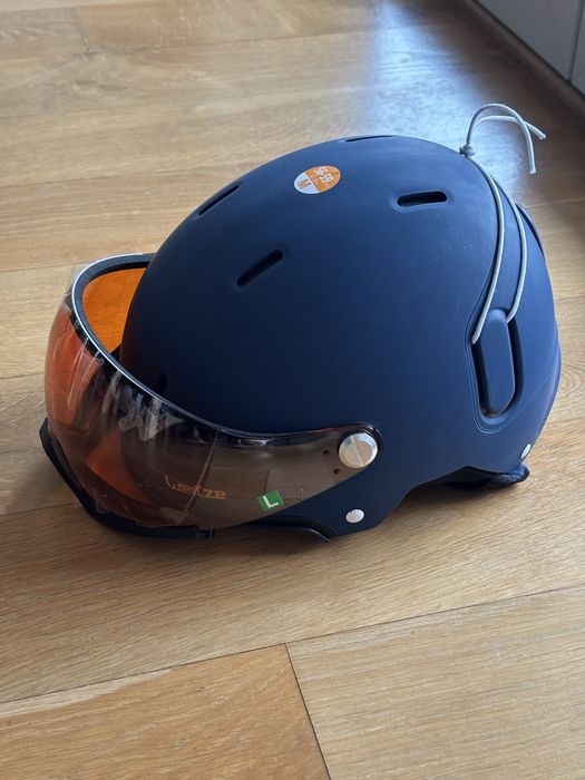 Kask na narty snowboard Wed’ze z szybką NOWY