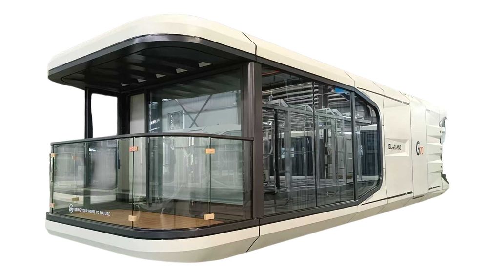 Nowoczesna Kapsuła Mieszkalna G70 domek holenderski letniskowy