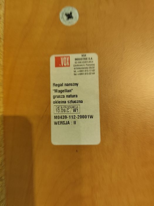 Komplet mebli VOX