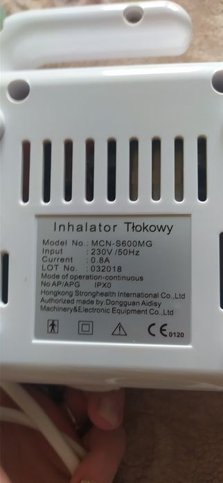 Inhalator tłokowy Dr.Serce