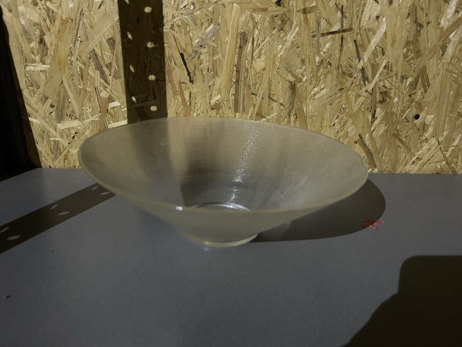 Miska szklana polmisek 30 cm talerz