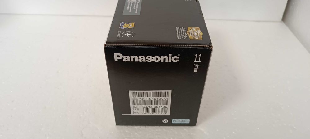Бездротовий телефон/радіотелефон Panasonic KX-TG1612UA 2 трубки Новий