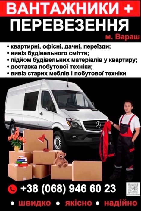 Послуги вантажників