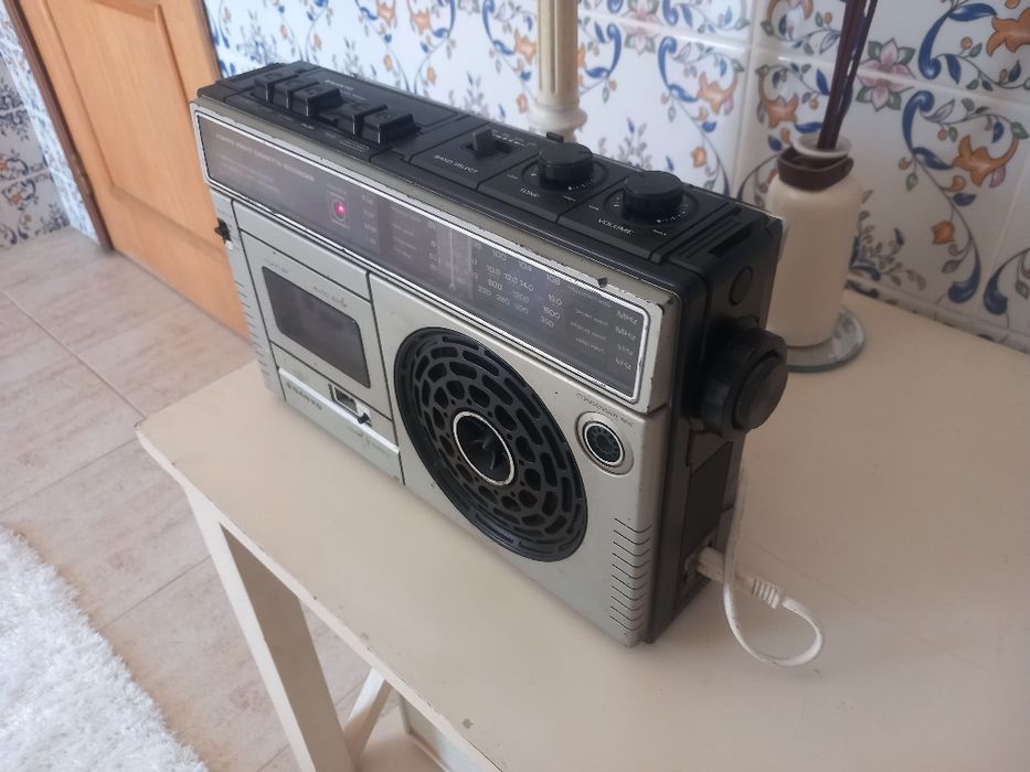 Sanyo rádio  cassettes  recorder