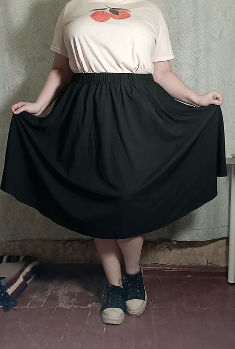 Жіноча спідниця великого розміру