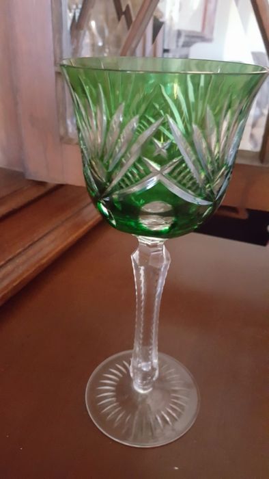 Serviço de 18 copos Cristal Boémia