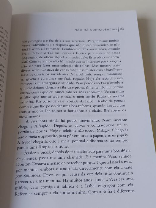 Não há coincidências