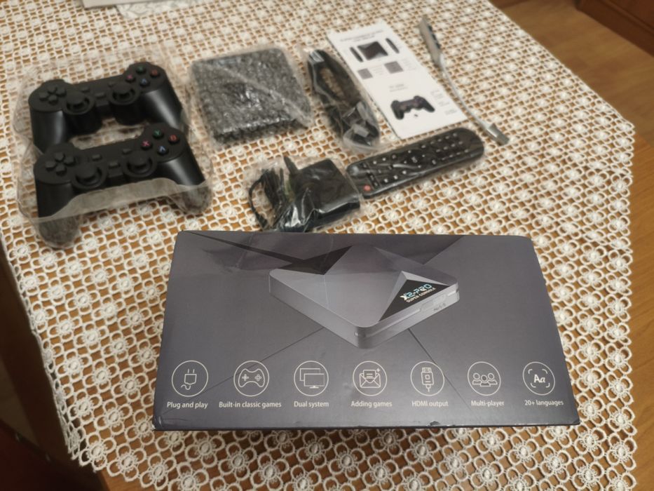 Retro konsola KINHANK X2-PRO 256 Super Console ok. 100 tys gier ...